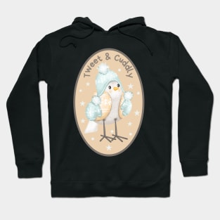 Cute Baby Bird, Tweet & Cuddly Pun Hoodie